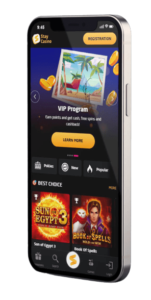 Stay Casino mobile app